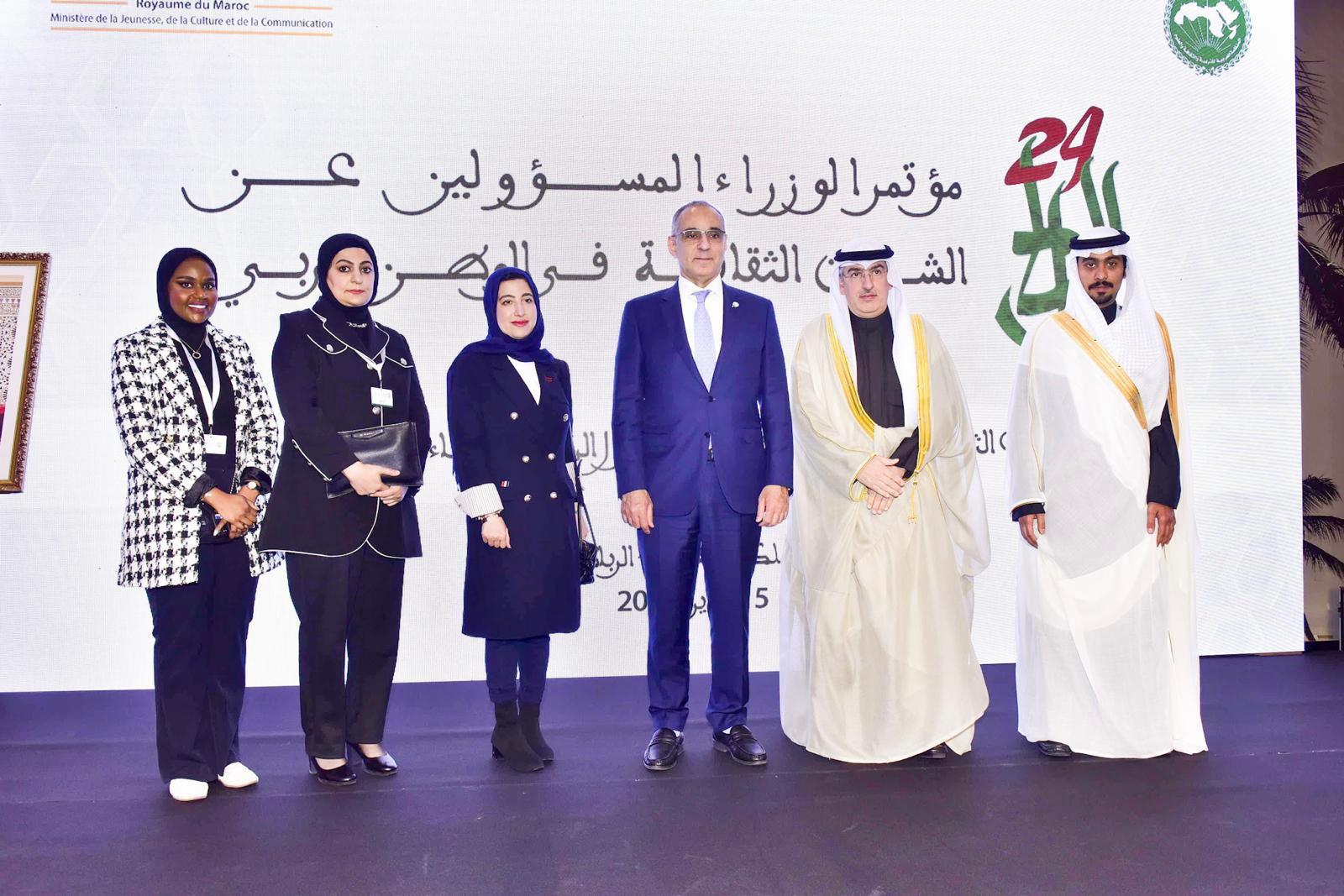 خلال مشاركته باجتماعات المؤتمر الـ 24 لوزراء الثقافة العرب:  الجسار: نسعى جاهدين أن تكون فعاليات الكويت عاصمة للثقافة العربية مميزة وثرية 